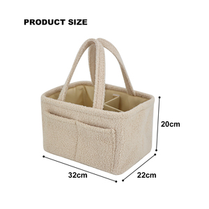 Bolsa Organizadora de Pañales para Bebé, Diseño de Osito de Peluche, Asa Larga, Plegable, Portátil, Multifuncional, Esencial para Recién Nacidos - Product Image 2