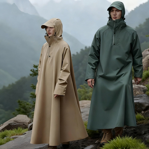 <span class=keywords><strong>Poncho</strong></span> <span class=keywords><strong>de</strong></span> pluie personnalisé avec logo, pour adultes, épaissi, couvrant tout le corps, manches longues, pour la <span class=keywords><strong>randonnée</strong></span>, les voyages, la moto, les intempéries - Product Image 1