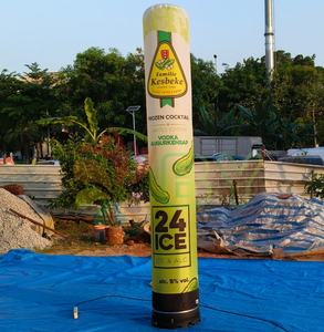 <span class=keywords><strong>Colonne</strong></span> gonflable de taille personnalisée <span class=keywords><strong>Colonne</strong></span> de pilier gonflable de couleur verte <span class=keywords><strong>Colonne</strong></span> de tube d'éclairage à LED gonflable pour la décoration - Product Image 2