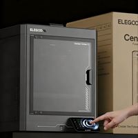 Imprimante 3D Centauri Carbon CC2, nouvelle, avec nivellement automatique, haute vitesse, FDM, multicolore, connectivité USB