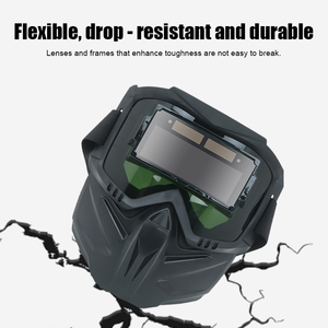 Casco <span class=keywords><strong>de</strong></span> Soldadura con Oscurecimiento Automático, Protección Facial con Encendido/Apagado Automático, Material PP para Soldadura y Enmascaramiento - Product Image 3