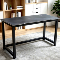 Bureau de jeu Yuantu avec rangement, structure en MDF durable, modèle N-058, pour chambre familiale, bureau, appartement en location