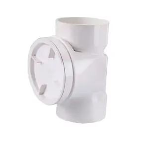 ASTM D2665 PVC Fittings With DWV Female tee with male plug