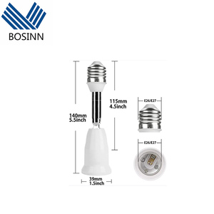 Bộ Chuyển Đổi Mở Rộng Đui Đèn E26, Bộ Chuyển Đổi Mở Rộng Đui Đèn E39 Sang E40 Có Thể Điều Chỉnh - Product Image 2