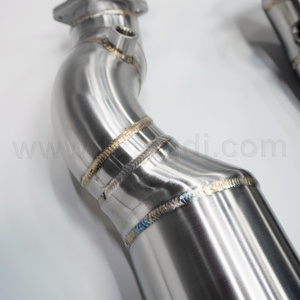 GLC43 GLC450ท่อตรงสำหรับ Mercedes-Benz AMG M276 X253 3.0T 304สแตนเลสหนา1.5มม. ผิวสัมผัสสูง - Product Image 3