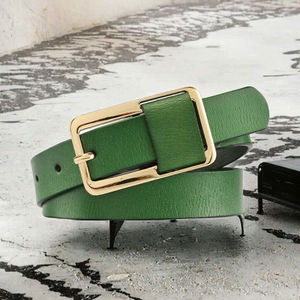 New Style Casual Pin Buckle Small Belt for Women PU Leather Buckle Belt Student Jeans <b>Accessories</b> - Product Image 3