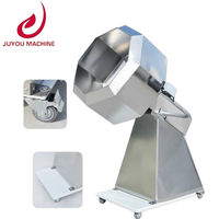 Mélangeur octogonal commercial en acier inoxydable pour assaisonnements, machine à enduire les aliments, mélangeur de marinades pour viande, machine à mélanger les poudres et le sucre
