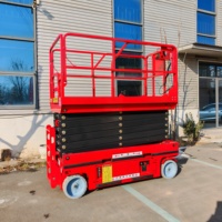 Plateforme élévatrice à ciseaux hydraulique électrique Berui, hauteur de travail 6 m, acier au carbone, capacité de charge 230 kg
