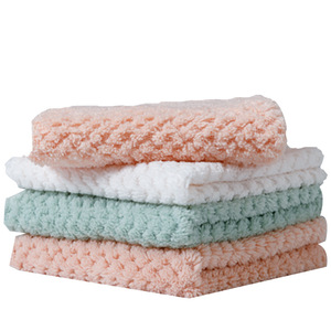 Cleaning Cloths Rectangle Mixed Colors Kitchen Dishcloths Oil Absorbing Water Removing - Product Image 5