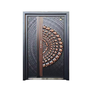 Porte de sécurité Sofia SFT-001, porte en acier antivol, ouverture simple, 1930x860mm, fonctionnement manuel, porte complète - Product Image 4
