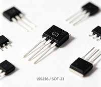 Transistor à montage en surface de marque originale 1SS181/1SS184/1SS187/1SS190/1SS193/1SS196/1SS226 SOT-23 Chine