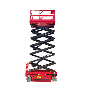 एलिवेटेड वर्क प्लेटफॉर्म 6m 8m 10m 12m 14m 16m मोबाइल कैंची लिफ्ट स्व-चालित कैंची लिफ्ट हाइड्रोलिक लिफ्ट प्लेटफॉर्म इलेक्ट्रिक - Product Image 1