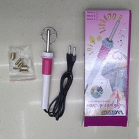 Kit de Herramientas para Aplicación de Diamantes de Imitación: Lápiz Calentador de Cera, Pinzas, Pincel y Caja de Almacenamiento para Ropa, Arte de Uñas y Bricolaje al por Mayor