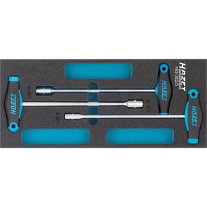 HAZET - 163-382/3 Jeu de douilles avec poignée en T (3 pièces) -EAN 4000896196821 AUTRES ENSEMBLES D'OUTILS - Product Image 1