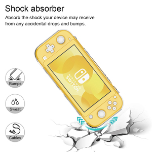 DATA FROG Hard Crystal <strong>Case</strong> for <strong>Nintendo</strong> Switch Lite Cover Full Transparent Clear Protective <strong>Cases</strong> NS Lite Accessories - Product Image 2