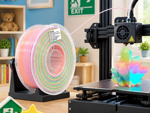 High Precision PLA Filament 1.75mm Low Warp Multicolor 8 Shades 3D Printer Filament for Creality Bambu <b>Lab</b> <b>Rainbow</b> Crystal - Product Image 3
