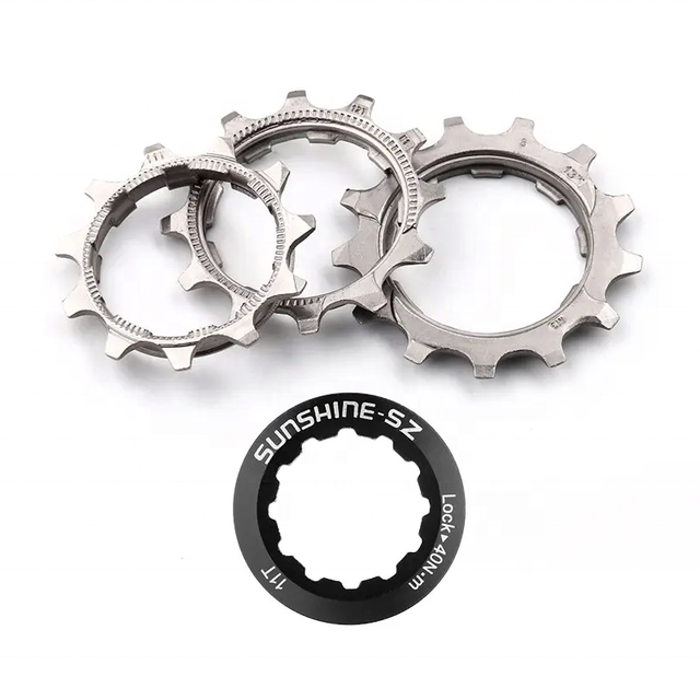 SUNSHINE Bicycle Cassette Gear MTB Bike 8/9/10/11/12 Speed 11T/12T/13T Freewheel Parts for Compatible SHIMANO Cassettes