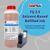Kepadatan tinggi dan kegelapan tidak terlihat tinta berbasis pelarut tinta untuk Online Inkjet Printer