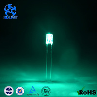 Vente en gros de puces LED carrées HLX 2x3x4mm, double couleur (rouge et vert, bleu et blanc), 5V, à montage traversant, certifiées ISO9001