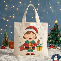 Noël rouge vert cordon bonbons sacs en vrac fête faveur pochettes pour vacances cadeaux friandises réutilisables tissu feutre sacs