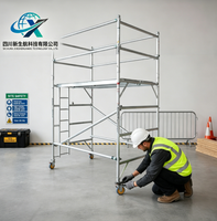 Système de construction de cadre de maçonnerie galvanisé industriel durable avec étais transversaux pour usage extérieur en atelier