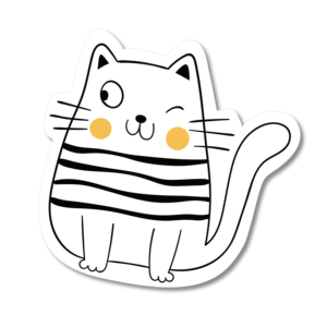Забавные водонепроницаемые наклейки с мемами кошек на заказ, высокое качество, для взрослых - Product Image 3