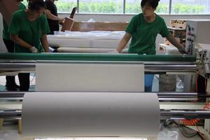 Rouleaux de toile d'artiste grand format en satin polycoton blanc brillant pour impression jet d'encre UV, motif peinture romaine - Product Image 6