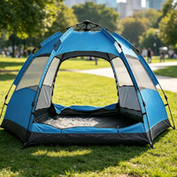 RAYCIN Tente extérieure portable de qualité supérieure pour les vacances en famille, la randonnée, le pique-nique, le jardin