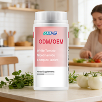 Complément alimentaire pour la peau à base de plantes, comprimés de complexe de nicotinamide de tomate blanche de haute qualité, ODM OEM Marque privée