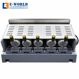 เครื่องเจียรและขัดกระจกแบบ CE ISO 9 มอเตอร์ 45-90 องศา สำหรับกระจกเงาและกระจกแบน - Product Image 2