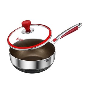 Olla para leche antiadherente Clang de 24 cm, sartén de acero inoxidable para comida de bebé y uso diario - Product Image 3
