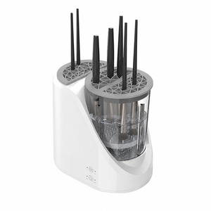 Machine de nettoyage électrique pour pinceaux de maquillage ABS avec chauffage et séchage 850 tr/min, dispositif de désturbulation de flux autonettoyant pour pinceaux, éponges et houppettes - Product Image 5