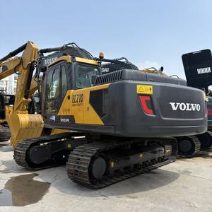 Excavadora Volvo EC210 usada de alta calidad, excavadora hidráulica de cadenas de 21 toneladas en venta - Product Image 2