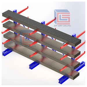 Étagères cantilever robustes, rayonnages cantilever mobiles, rayonnages verticaux industriels <span class=keywords><strong>pour</strong></span> le stockage de tôles d'acier - Product Image 1