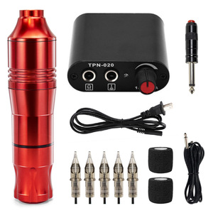 Kit de machine à tatouer pour débutants, moteur électrique, acier inoxydable, course de 3,5 mm, capacité de 10 ml, équipement de pratique pour la broderie permanente - Product Image 3