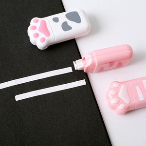 Dibujos animados lindo gato garra diseño creativo PET Mini estudiante corrección cinta regalo papelería estudiante <span class=keywords><strong>Corrector</strong></span> Oficina - Product Image 3