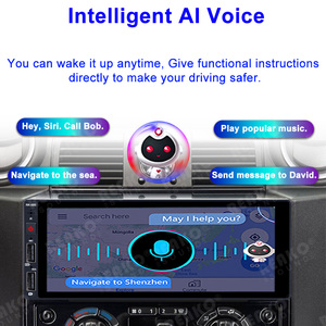 6.9 polegadas IPS Touch Screen Car Radio Player AI Voz DSP 8 Núcleo Carplay <span class=keywords><strong>Android</strong></span> Auto WIFI GPS Mirror Link FM - Product Image 6
