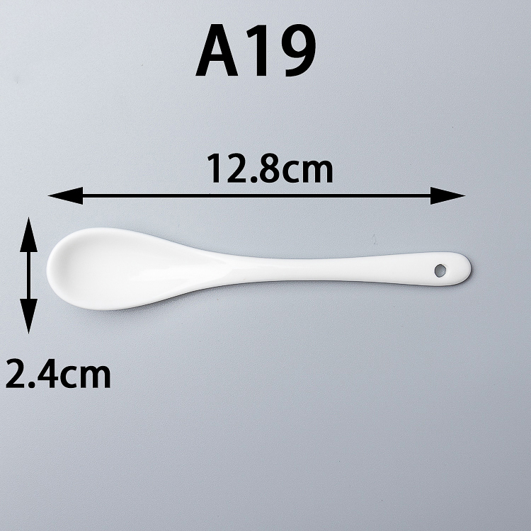 bianco 210ml con cucchiaino da caffè 12,8cm