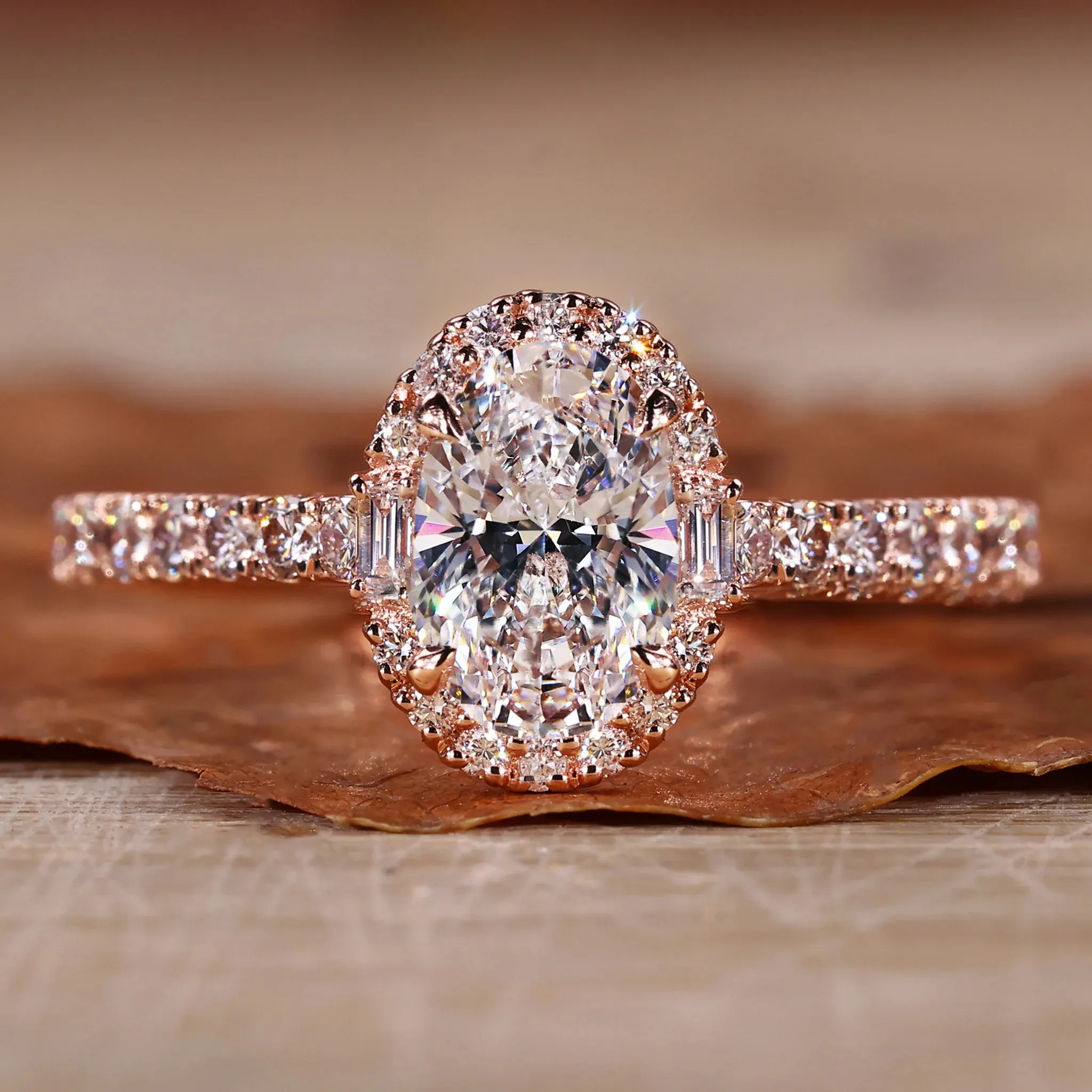 Custom VVS IGI GIA certificata HPHT CVD Lab diamante coltivato 10K 14K 18K in oro reale gioielli di fidanzamento anello nuziale per donna uomo