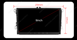 Mekede 8227 2 + 32G Car-Play Tự Động Đa Phương Tiện GPS Navigation Wifi BT FM Cho 9 Inch VW Golf 5 6 Polo Passat B6 B7 CC Skoda Jetta - Product Image 5