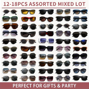 バルク15個混合デザイナーサングラスサプライズボックス-ビーチ/スポーツスタイル - Product Image 2