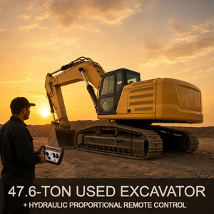 Excavatrice d'occasion 350 de 2021, 50 tonnes, avec télécommande hydraulique proportionnelle sans fil industrielle - Product Image 3