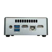 K10531N Pentium J5005 NUC Mini computadora portátil Host Dual HD 4K Video de alta definición Home Desktop Mini PC