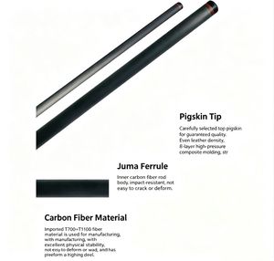 Eje de Fibra de Carbono Toray ProTaper para Taco de Billar, Alta Resistencia, Resistente a Impactos, Antiexplosión - Product Image 1