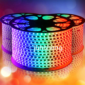 <span class=keywords><strong>Ranpo</strong></span> impermeable 5M RGB 300 tira de luces LED 5050 SMD 44 teclas IR remoto 12V Power Kit completo - Product Image 4