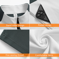 Évacuation de l'humidité Uniforme scolaire unisexe Combinaison de saut musculaire Plus Sweatsuits Training Jogging Wear Veste de sport personnalisée pour hommes