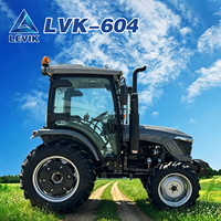 Tracteur agricole polyvalent 60 CV 4x4 à moteur diesel avec rotoculteur pour travaux en zone montagneuse et en verger