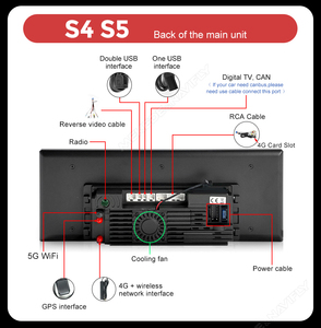 MEKEDE-Reproductor multimedia para coche, Radio con <span class=keywords><strong>Android</strong></span>, pantalla de <span class=keywords><strong>12</strong></span>,3 pulgadas, 8 núcleos, 256GB <span class=keywords><strong>12</strong></span> +, 2 dines, GPS, para Toyota, Hyundai, VW, BMW, Audi - Product Image 5