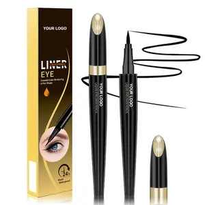 Private label atacado Liquid Eyeliner Suave, cor seca rápida, impermeável, resistente ao suor e não facilmente borrar delineador