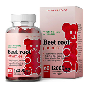 Suplemento de Gomitas de Fresa Orgánicas de Alta Potencia, Sin OMG, para el Rendimiento Atlético de Adultos, Apoyo a la Salud Intestinal y Vitalidad Diaria - Product Image 1